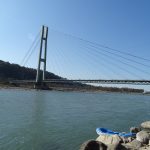 Chisapani bridge Karnali river West Nepal