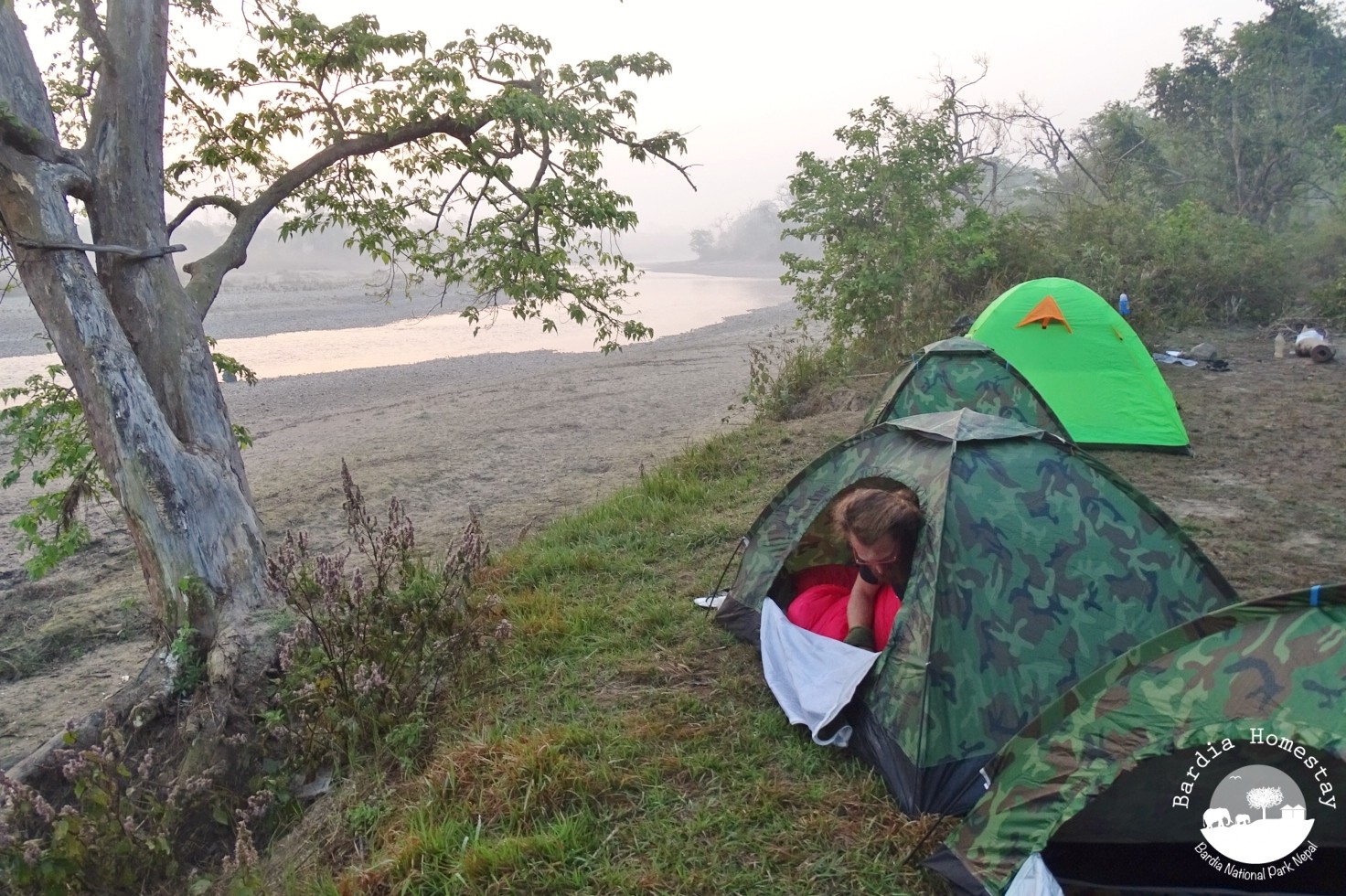 Camping Babai And Karnali River Bardia National Park Bardia Homestay Nepal