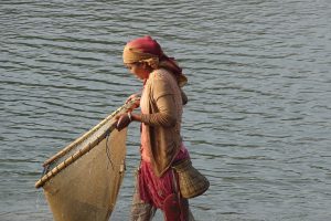 Tharu fishing Bardia Homestay