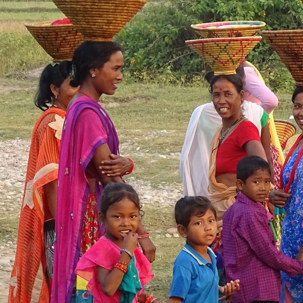 tharu women Bardia National Park