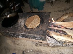 Cooking Chapati, Nepal