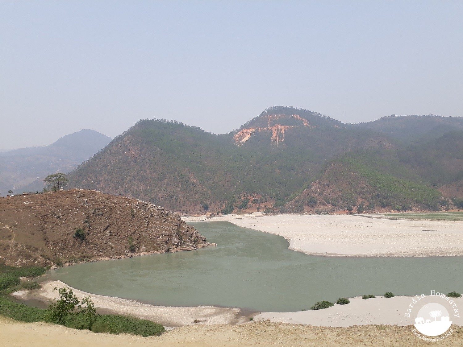 Karnali river Far West Nepal