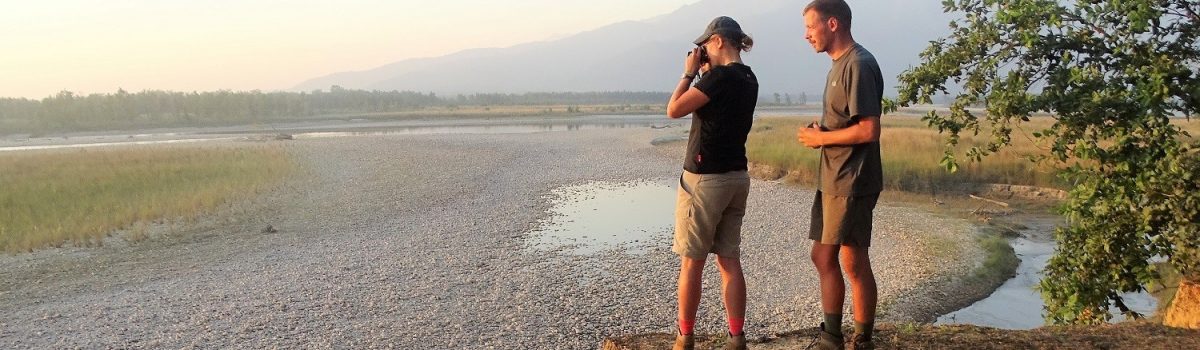 Wildlife spotting Bardia National Park Nepal