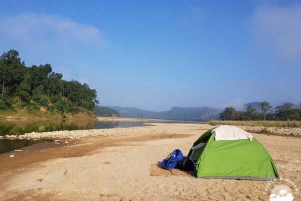 Camping Babai Valley Bardia National Park Nepal