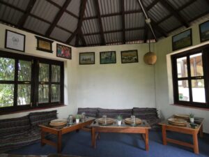 Living and dining room Bardia Homestay Nepal